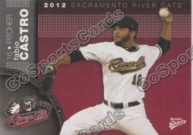 2012 Sacramento River Cats Fabio Castro