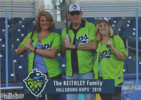 2018 Hillsboro Hops The Keithley Family