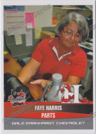 2014 Hickory Crawdads Faye Harris Dale Earnhardt