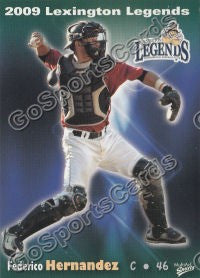 2009 Lexington Legends Federico Hernandez