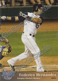 2011 Corpus Christi Hooks Federico Hernandez