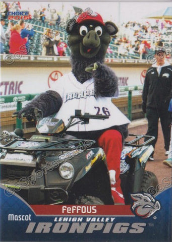 2015 Lehigh Valley IronPigs Ferrous Mascot 1st
