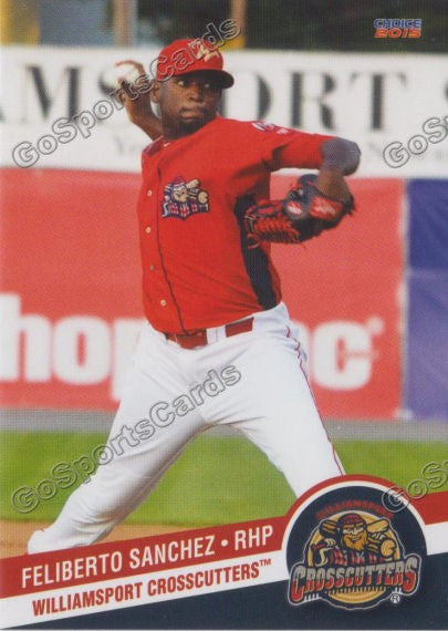 2015 Williamsport Crosscutters Feliberto Sanchez