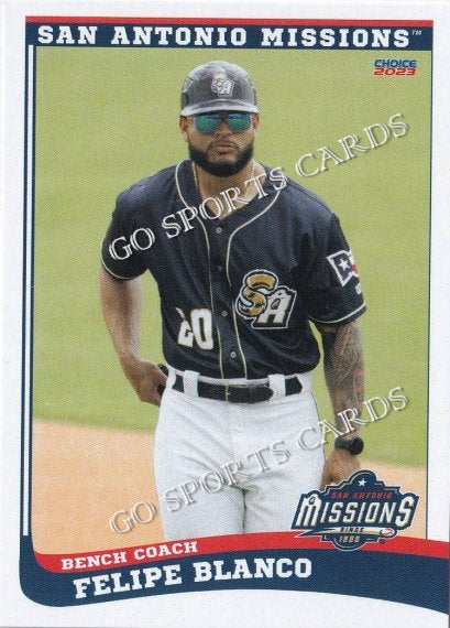 2023 San Antonio Missions Felipe Blanco