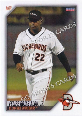 2022 Delmarva Shorebirds Felipe Rojas Alou Jr