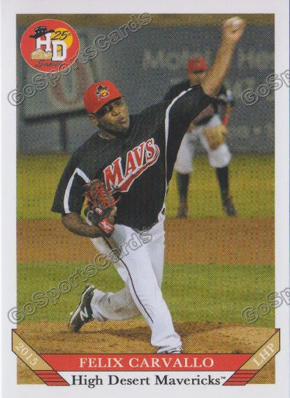 2015 High Desert Mavericks Felix Carvallo