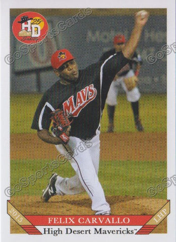 2015 High Desert Mavericks Felix Carvallo
