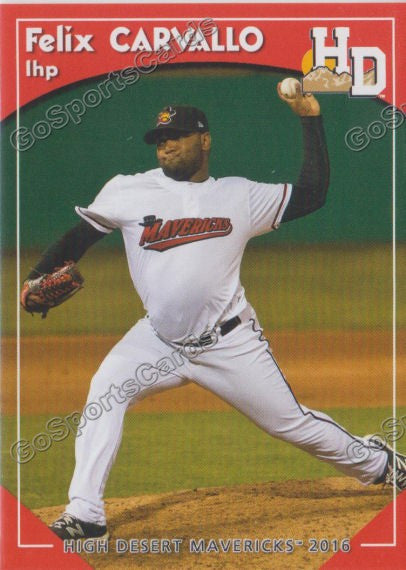 2016 High Desert Mavericks Felix Carvallo