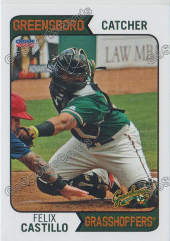 2015 Greensboro Grasshoppers Felix Castillo