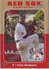 2010 Pawtucket Red Sox Felix Doubront
