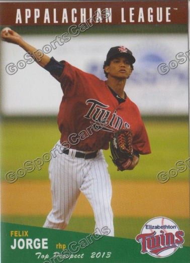 2013 Appalachian League Top Prospect Felix Jorge