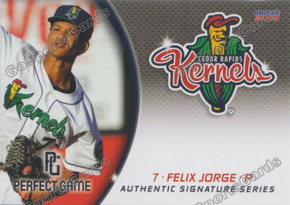 2015 Cedar Rapids Kernels Felix Jorge