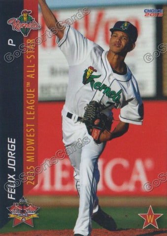 2015 Midwest League All Star W Felix Jorge