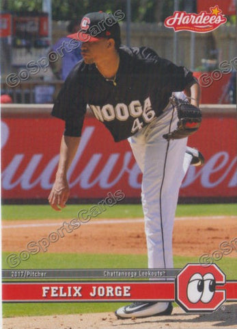 2017 Chattanooga Lookouts Felix Jorge