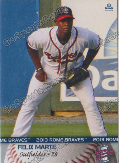 2013 Rome Braves Felix Marte