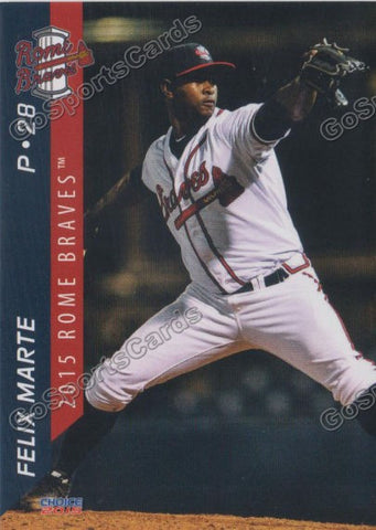 2015 Rome Braves Felix Marte