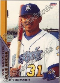 2007 Choice Wilmington Blue Rocks #25 Felix Peralta