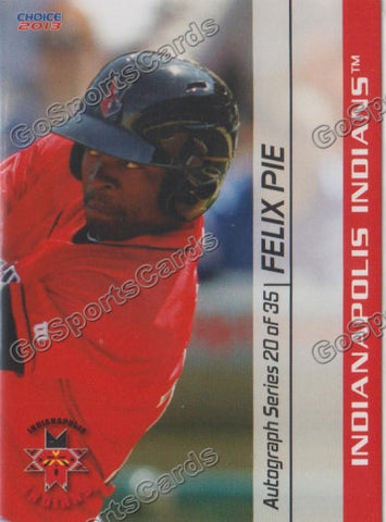 2013 Indianapolis Indians Felix Pie