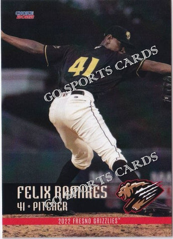 2022 Fresno Grizzlies Felix Ramires