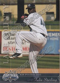2012 Lake County Captains Felix Sterling