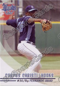 2010 Corpus Christi Hooks Fernando Abad