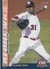 2012 Oklahoma City Redhawks Fernando Abad