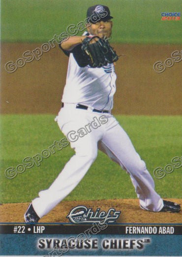 2013 Syracuse Chiefs Fernando Abad