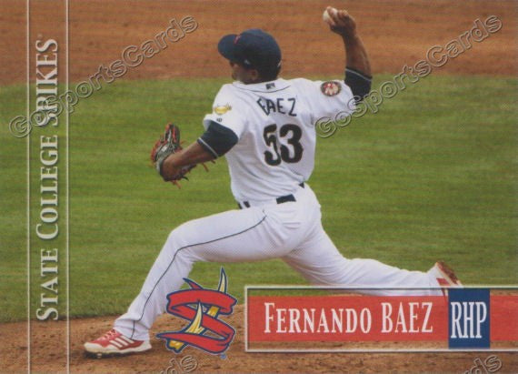 2014 State College Spikes Fernando Baez