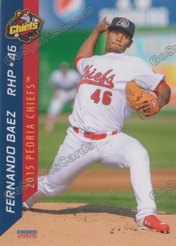 2015 Peoria Chiefs Fernando Baez
