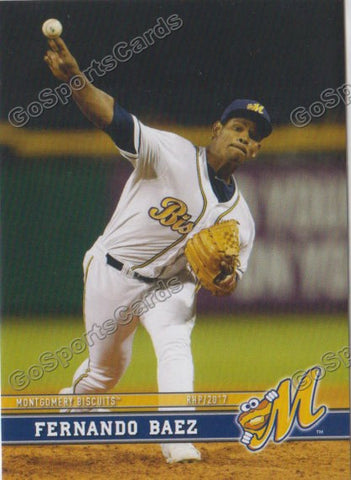 2017 Montgomery Biscuits Fernando Baez