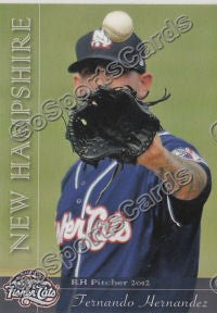 2012 New Hampshire Fisher Cats Fernando Hernandez