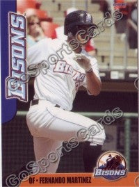 2009 Buffalo Bisons Fernando Martinez