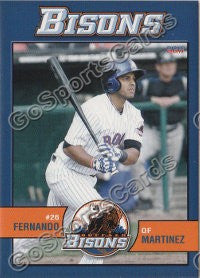 2011 Buffalo Bisons Fernando Martinez