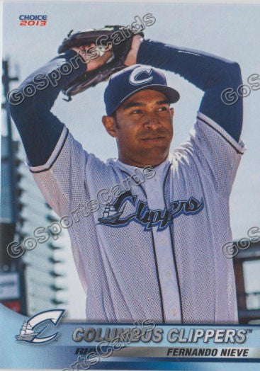 2013 Columbus Clippers Fernando Nieve