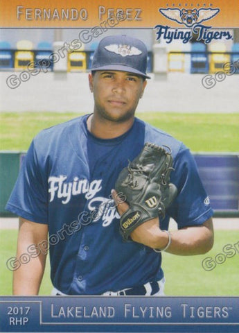 2017 Lakeland Flying Tigers Fernando Perez