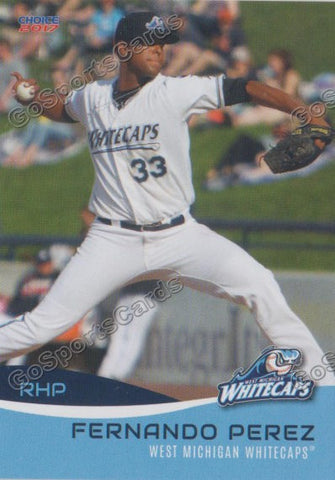 2017 West Michigan Whitecaps Fernando Perez