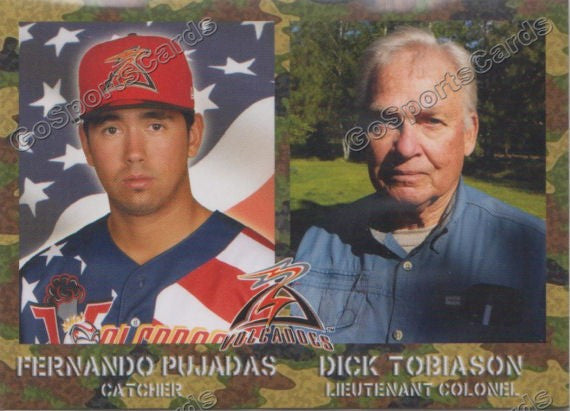 2014 Salem Keizer Volcanoes Military SGA Fernando Pujadas