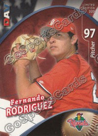 2009 Cedar Rapids Kernels DAV Fernando Rodriguez
