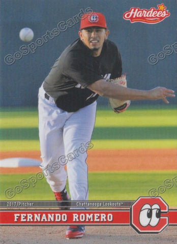 2017 Chattanooga Lookouts Fernando Romero