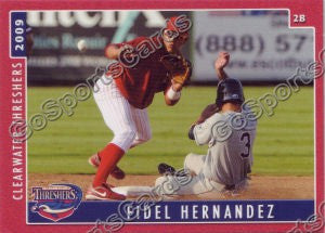 2009 Clearwater Threshers Fidel Hernandez