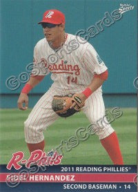 2011 Reading Phillies Fidel Hernandez