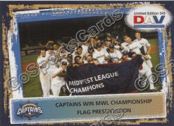 2011 Lake County Captains DAV Flag Presentation MWL Championship