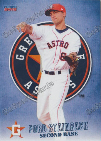 2015 Greeneville Astros Ford Stainback