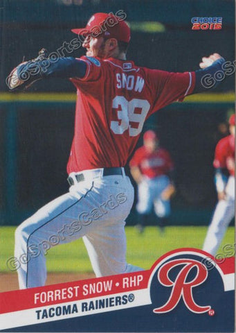 2015 Tacoma Rainiers Forrest Snow