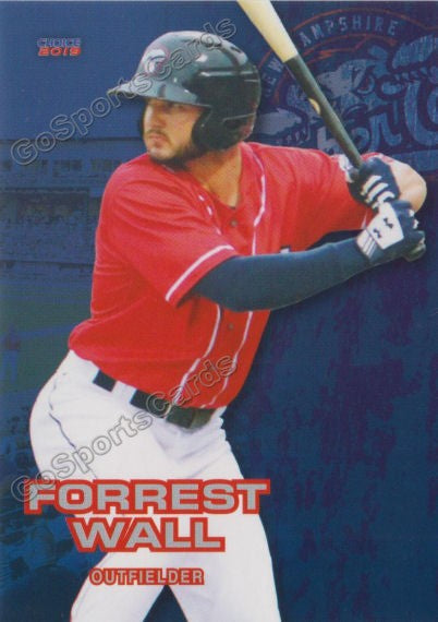 2019 New Hampshire Fisher Cats Forrest Wall