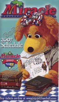 2007 Fort Myers Miracle Pocket Schedule