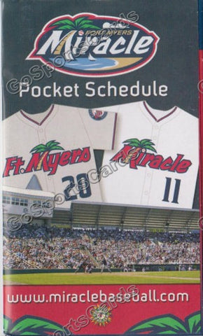 2011 Fort Myers Miracle Pocket Schedule