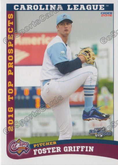 2016 Carolina League Top Prospect Foster Griffin