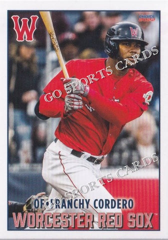 2022 Worcester Red Sox Franchy Cordero