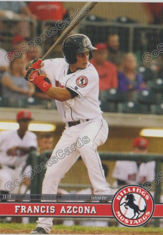 2017 Billings Mustangs Francis Azcona